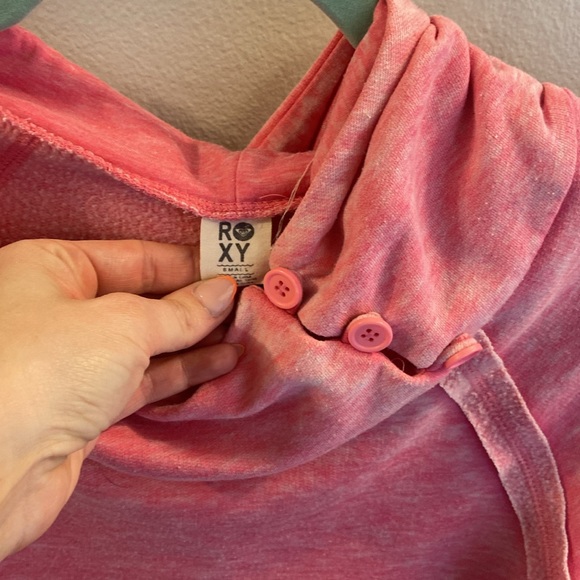 Pink Roxy hoodie - Picture 3 of 4